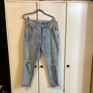 Old Navy Light Blue High-Rise Jeans